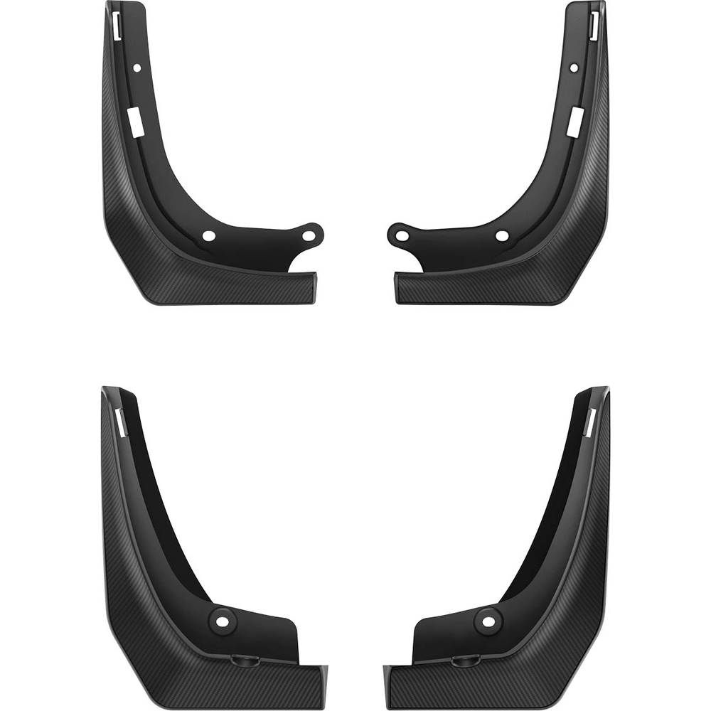 Błotniki, chlapacze na przód i tył do Tesla Model 3, Spigen Mud Flaps, czarne